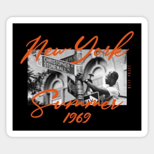 LGBT Pride "New York, summer 1969" Magnet